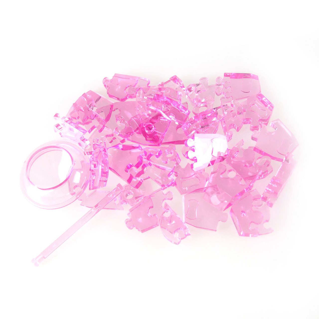 Heart (Pink) - 3D Crystal Puzzle - image 2