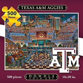 Texas A&M Aggies - 500pc Jigsaw Puzzle by Dowdle - image 1