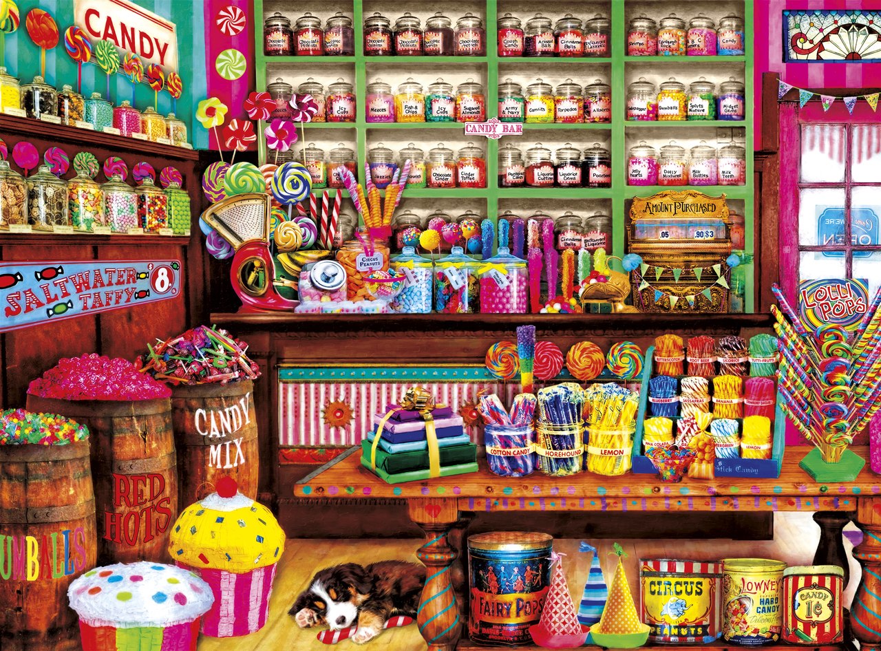Aimee Stewart: Sweet Shop - 1000pc Jigsaw Puzzle By Buffalo Games - image main