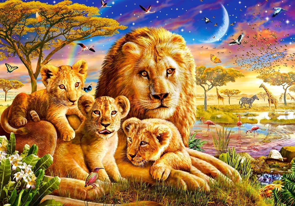 Dawn Pride - 500pc Jigsaw Puzzle By Castorland