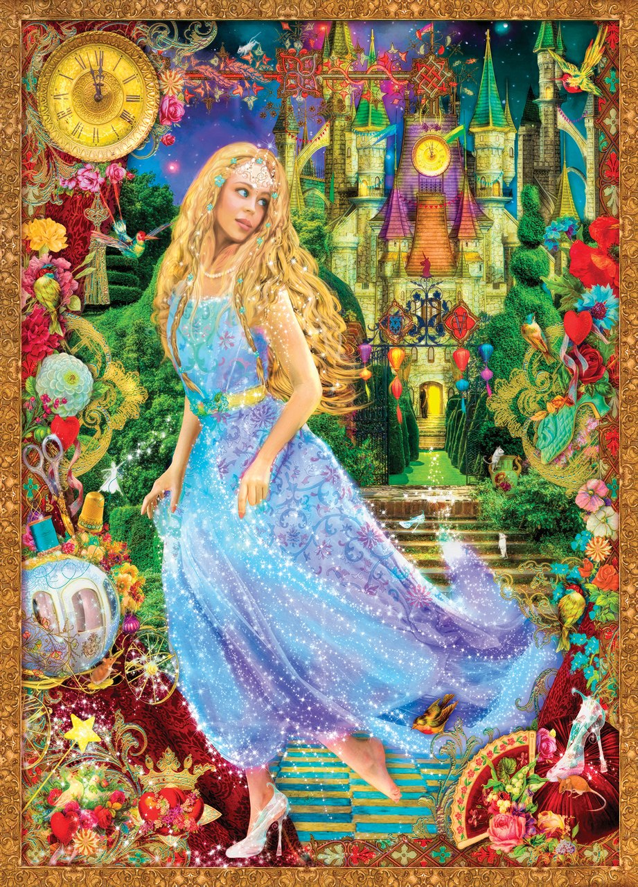 Cinderella's Glass Slipper - 1000pc Jigsaw Puzzle by Masterpieces