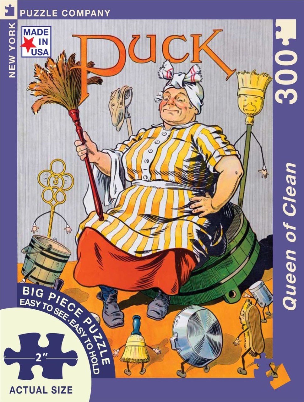 Queen of Clean - 300pc Jigsaw Puzzle by New York Puzzle Company