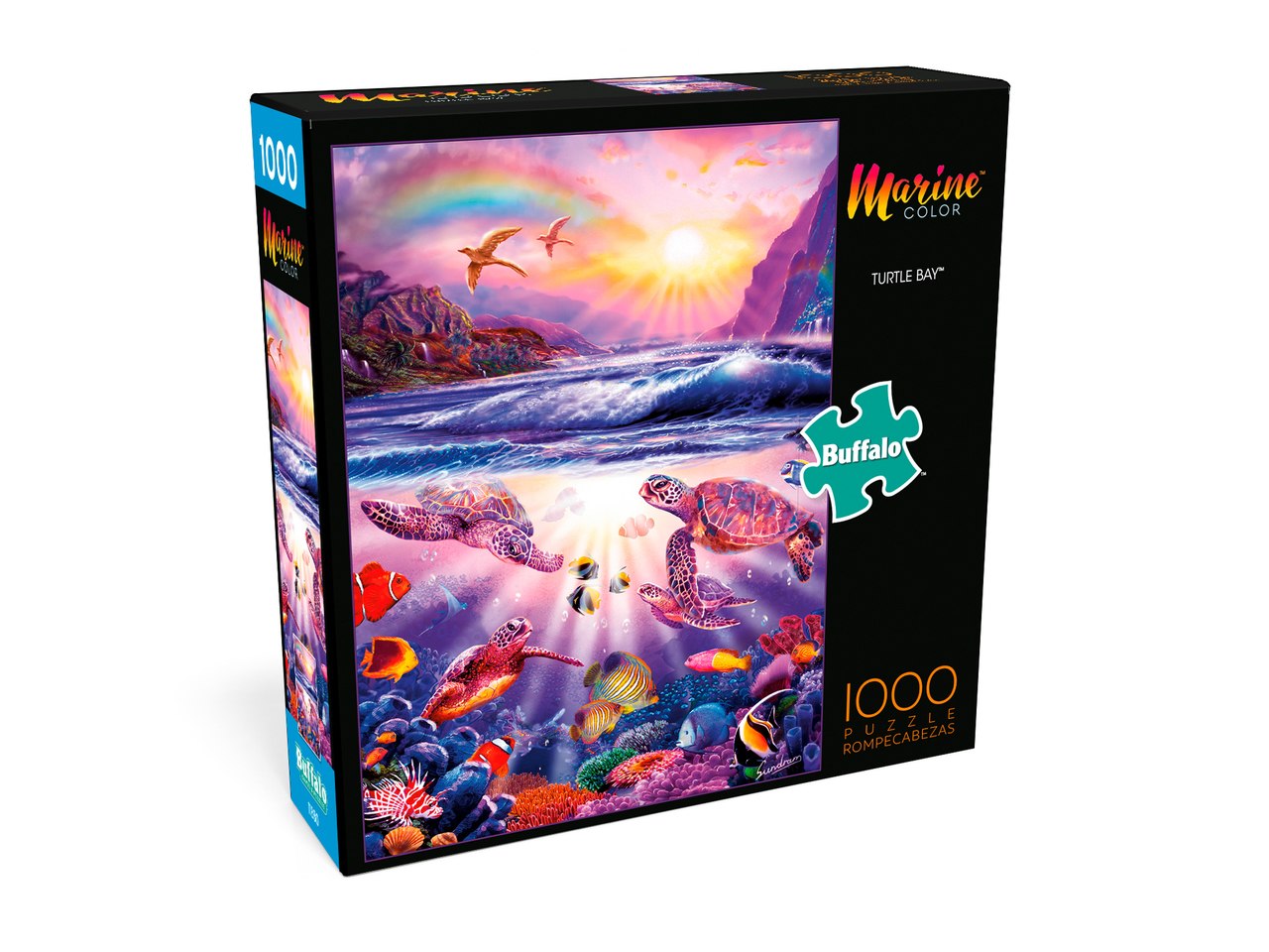 Marine Color: Turtle Bay - 1000pc Jigsaw Puzzle by Buffalo Games  			  					NEW - image 2