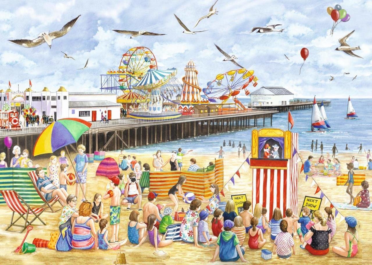 Clacton-on-Sea - 1000pc Jigsaw Puzzle By Falcon  			  					NEW