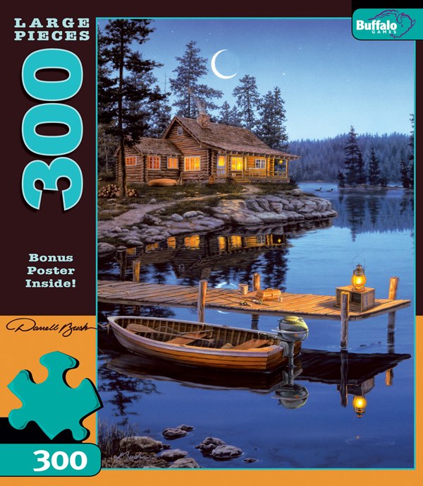 Crescent Moon Bay - 300pc Large Format Jigsaw Puzzle by Buffalo Games - image 1