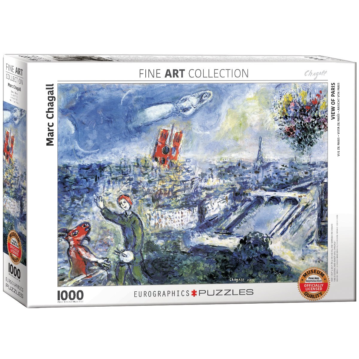 Le Bouquet de Paris - 1000pc Jigsaw Puzzle by Eurographics  			  					NEW - image 3