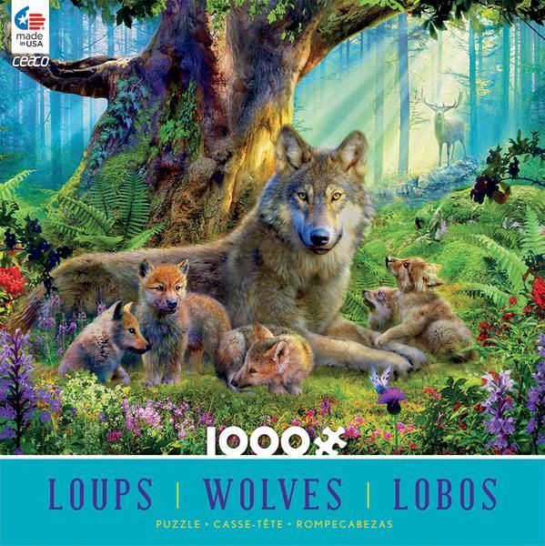 Wolves: Wildlife Mountain - 1000pc Jigsaw Puzzle by Ceaco  			  					NEW - image 1