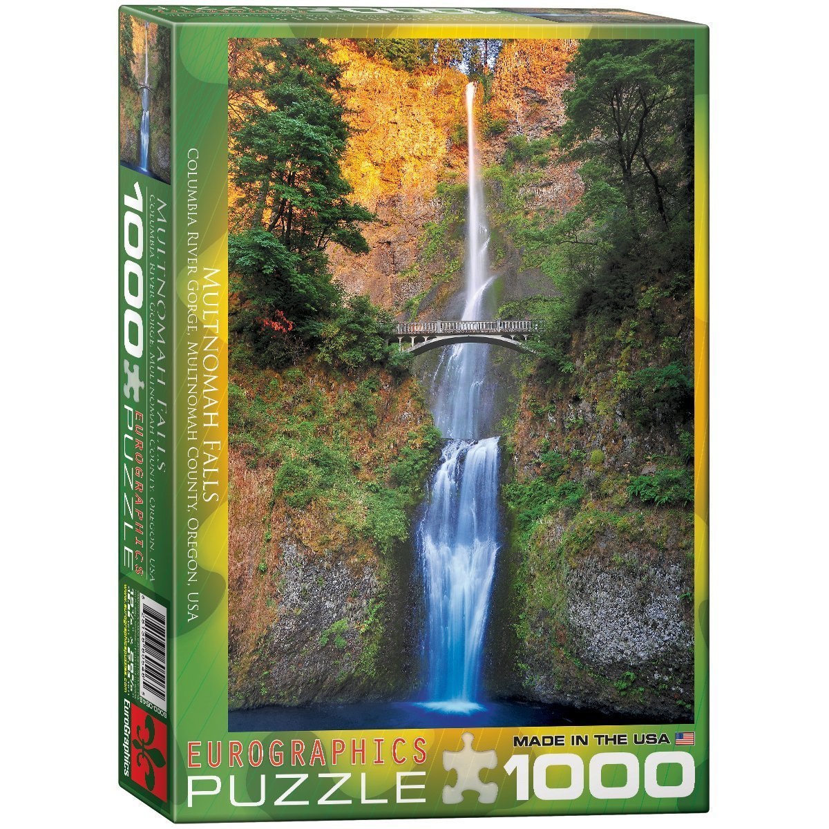 Multnomah Falls, OR - 1000pc Jigsaw Puzzle by Eurographics - image 2