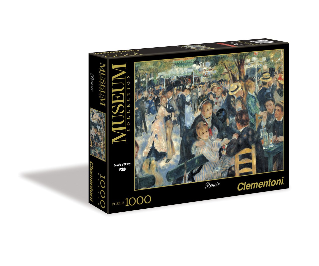 Renoir: "Bal du moulinde la Galette" - 1000pc Jigsaw Puzzle by Clementoni - image 1