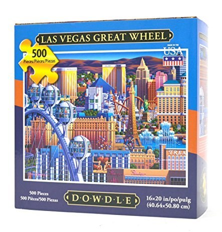 Las Vegas Great Wheel - 500pc Jigsaw Puzzle by Dowdle  			  					NEW - image 1