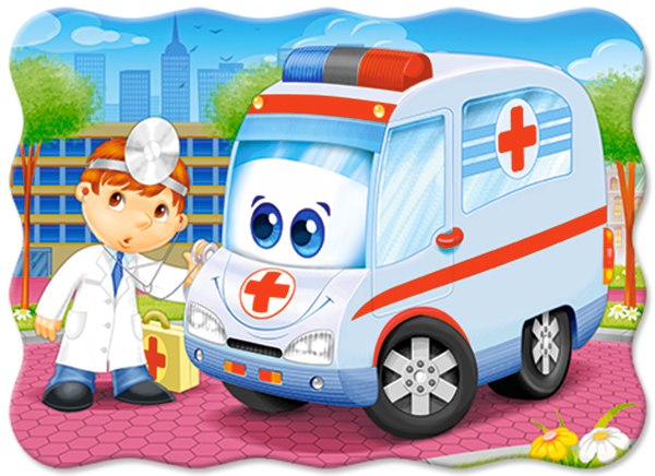 Ambulance Doctor - 30pc Jigsaw Puzzle By Castorland  			  					NEW