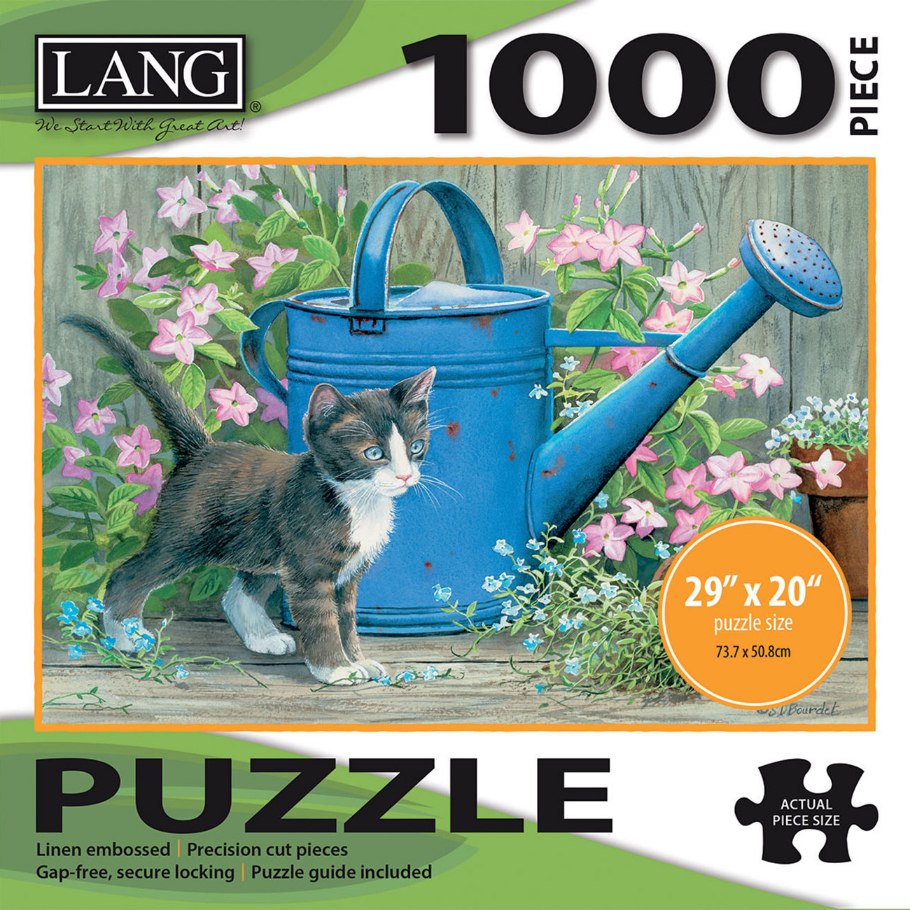 Gardener's Assistant - 500pc Jigsaw Puzzle by Lang  			  					NEW - image 1