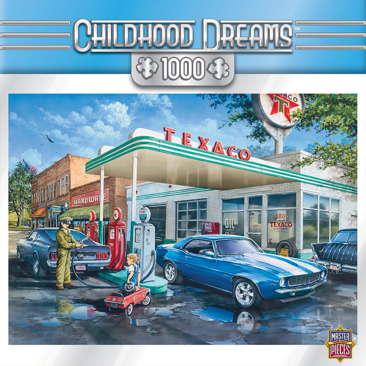 Childhood Dreams: Pop’s Quick Stop - 1000pc Jigsaw Puzzle By Masterpieces  			  					NEW - image 1