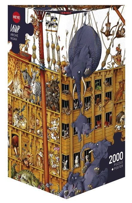 Loup: Arche Noah - 2000pc Jigsaw Puzzle By Heye  			  					NEW - image 1