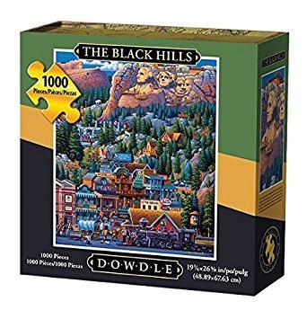 The Black Hills - 1000pc Jigsaw Puzzle by Dowdle  			  					NEW - image 1