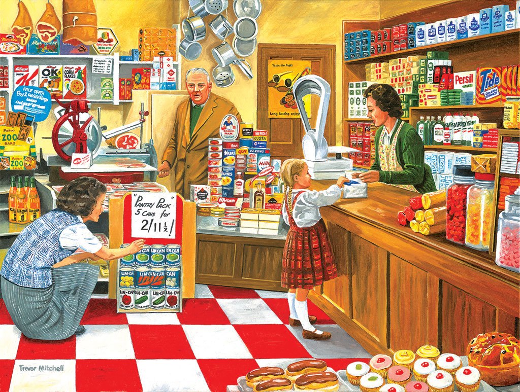 Open All Hours - 500pc Jigsaw Puzzle by Sunsout