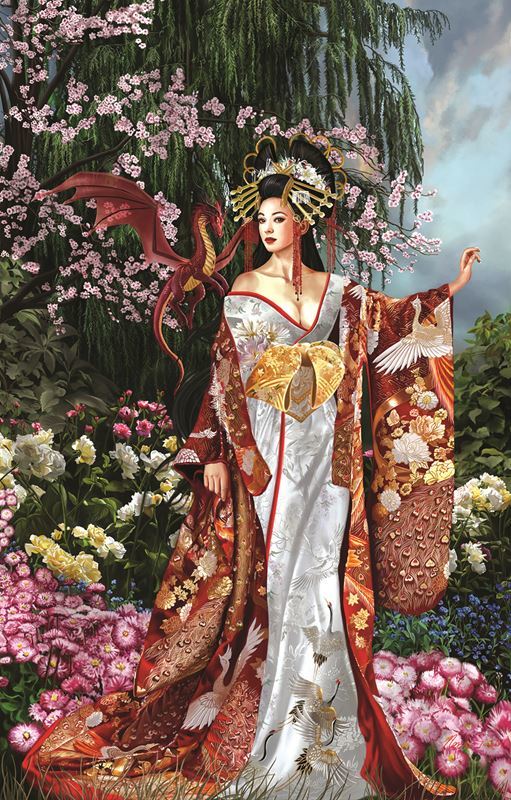 Nene Thomas: Queen of Silk - 1000pc Jigsaw Puzzle by SunsOut