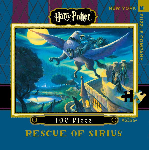 Harry Potter: Rescue of Sirius - 100pc Mini Jigsaw Puzzle by New York Puzzle Company - image 1