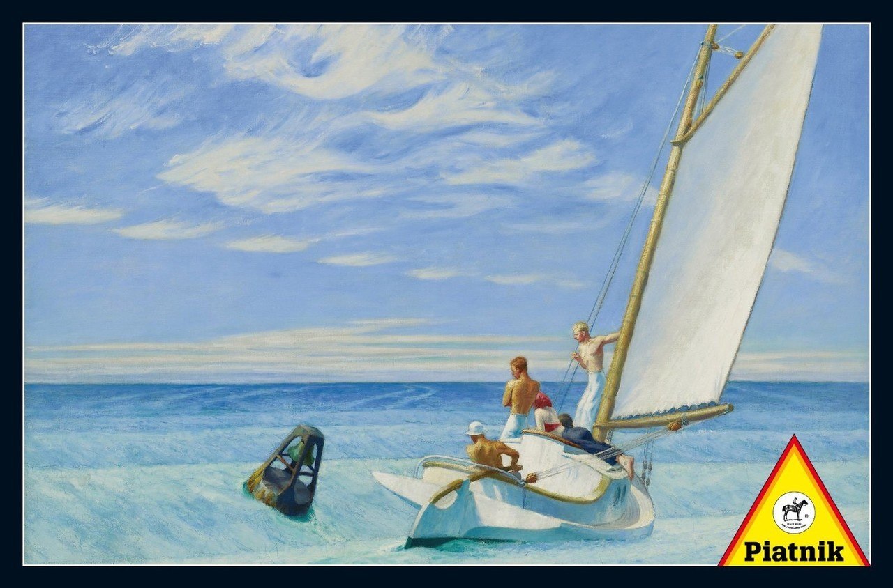 Edward Hopper: Ground Swell - 1000pc Jigsaw Puzzle by Piatnik