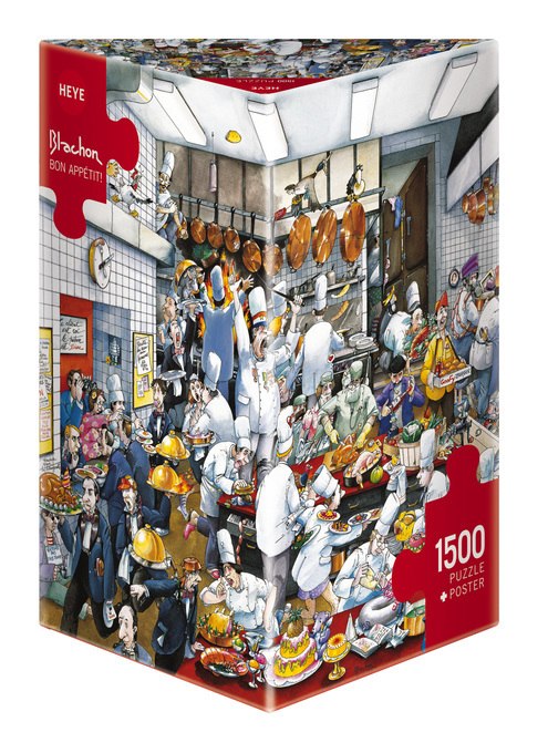 Blachon: Bon appétit! - 1500pc Jigsaw Puzzle By Heye  			  					NEW - image 1