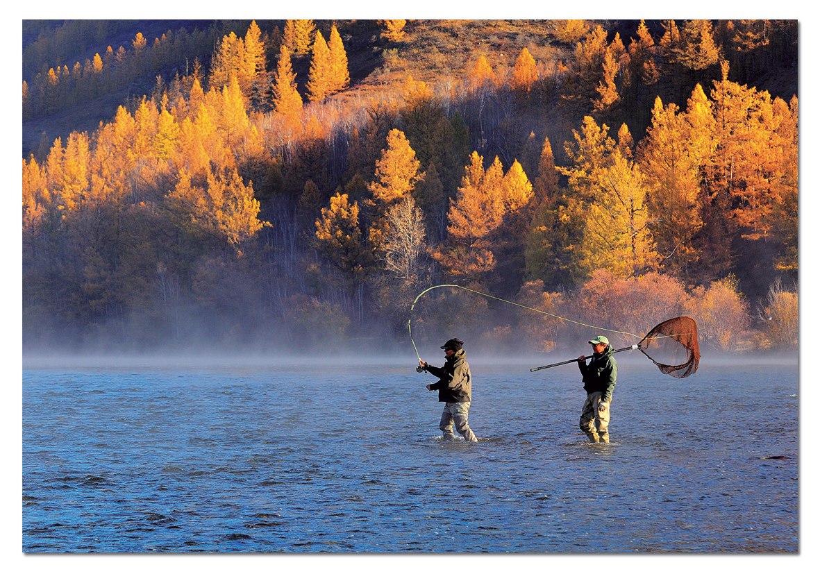 Two Men Fishing - 1000pc Jigsaw Puzzle by Educa