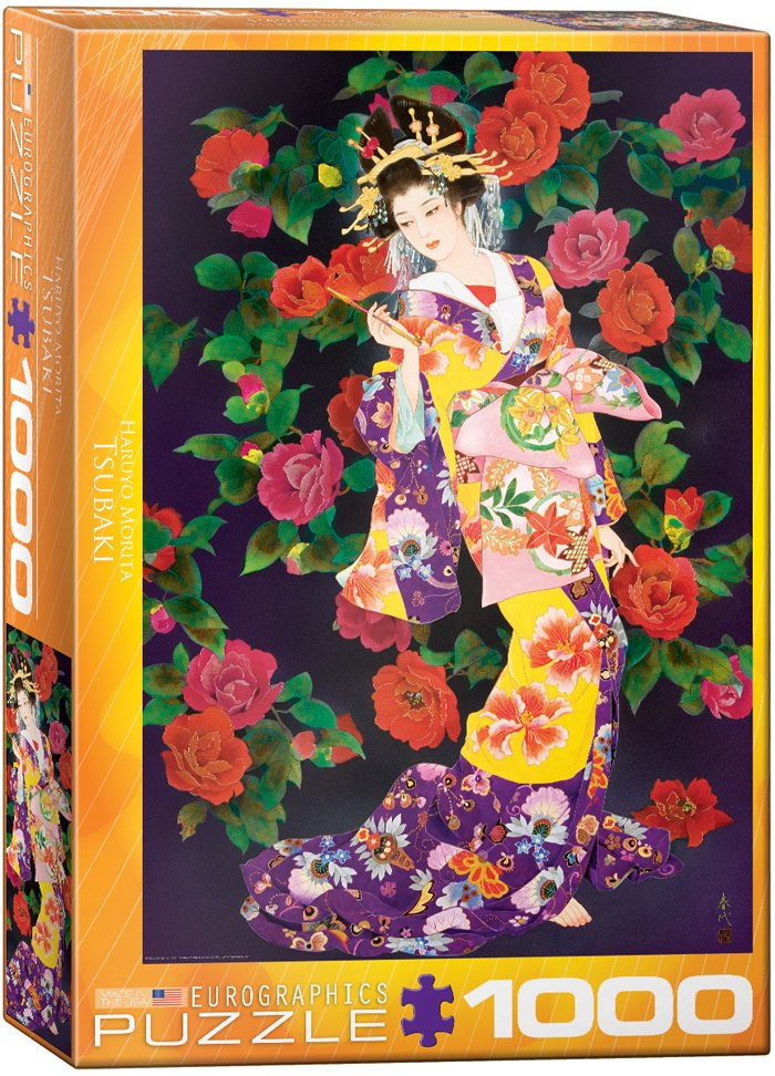 Tsubaki by Haruyo Morita - 1000pc Jigsaw Puzzle by Eurographics - image 2