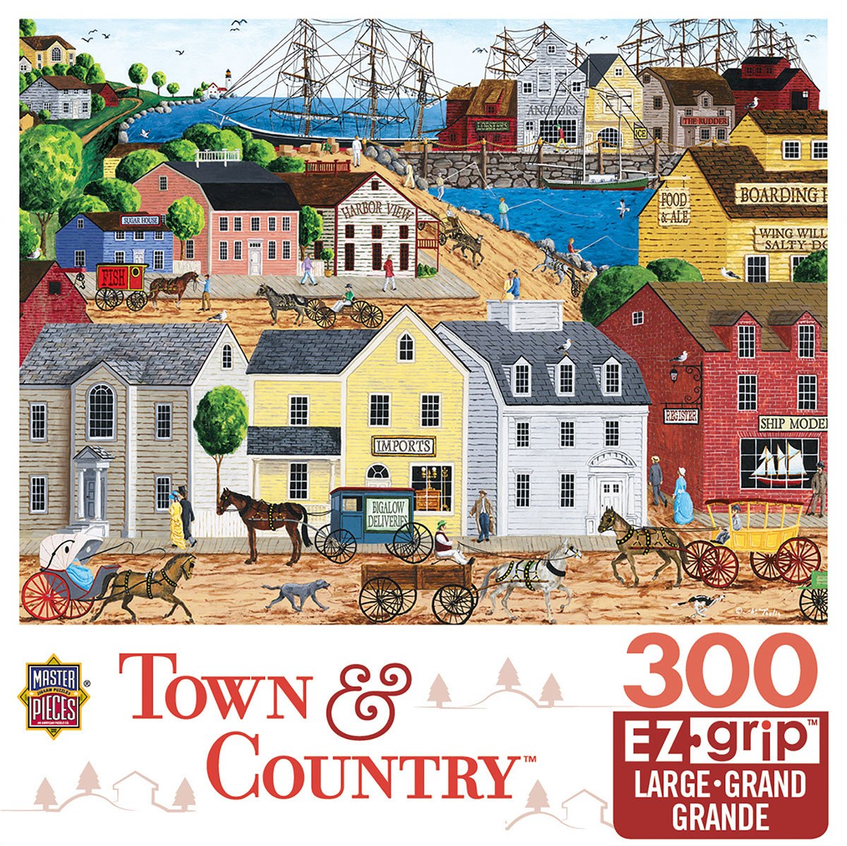 Home Port - 300pc EzGrip Jigsaw Puzzle by Masterpieces  			  					NEW - image 1