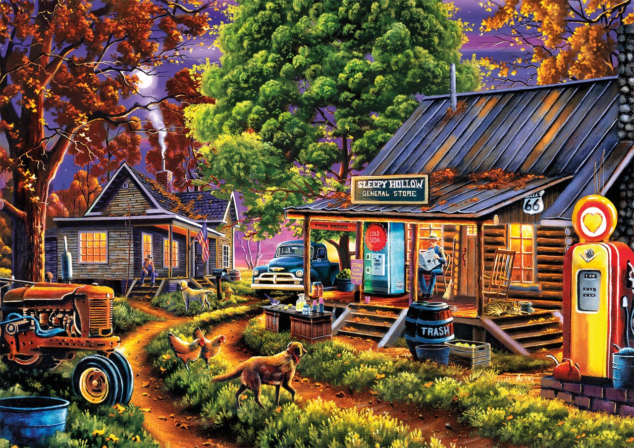 Geno Peoples: The General Store - 300pc Large By Buffalo Games