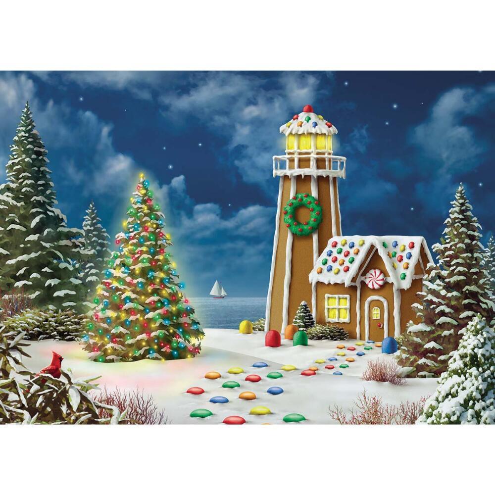 Gingerbread Light - 500pc Jigsaw Puzzle by Masterpieces  			  					NEW
