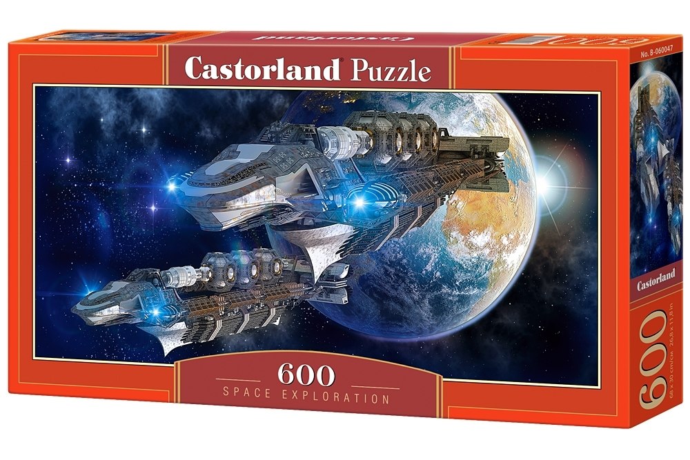 Space Exploration - 600pc Jigsaw Puzzle By Castorland  			  					NEW - image 1