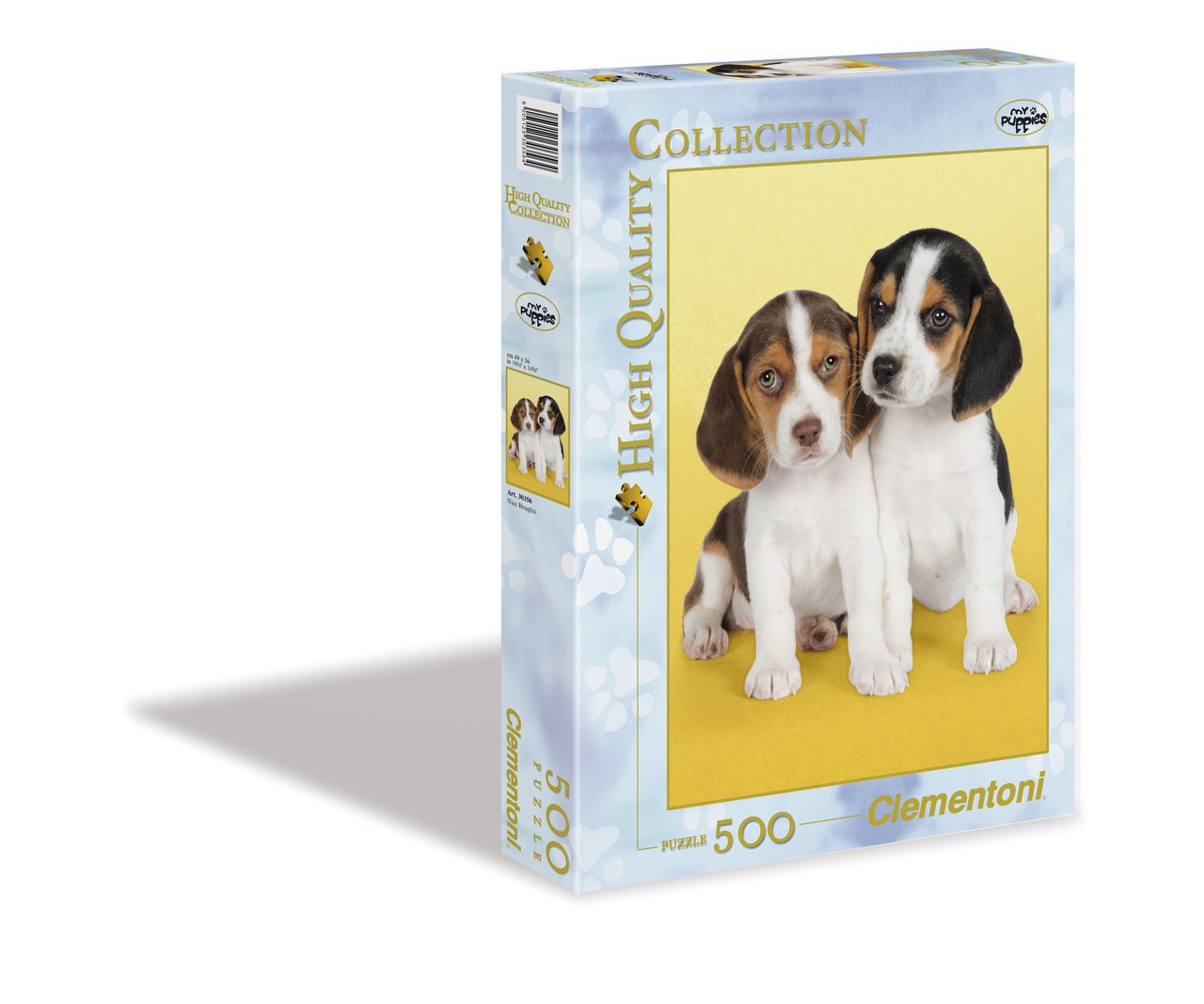 Nice Beagles - 500pc Jigsaw Puzzle by Clementoni - image 1