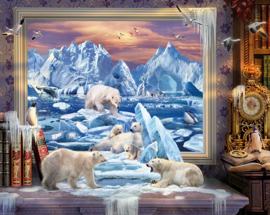 Arctic Coming to Life - 1000pc Jigsaw Puzzle by Vermont Christmas Company  			  					NEW