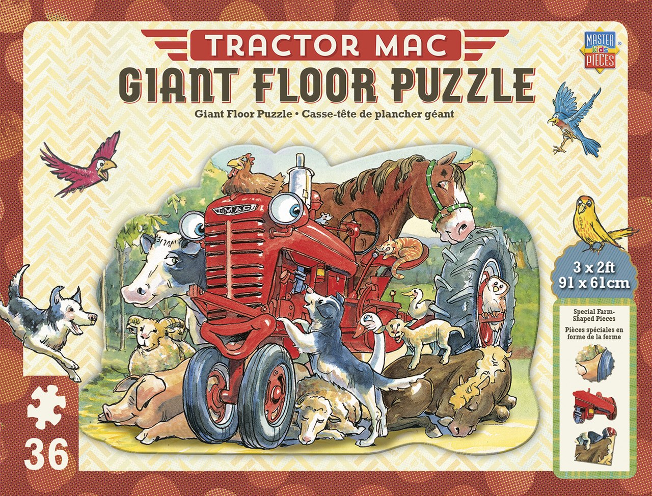 Tractor Mac - 36pc Floor Puzzle by Masterpieces  			  					NEW - image 1