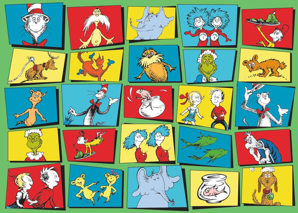 Dr. Seuss Characters - 35pc Jigsaw Puzzle By Ravensburger