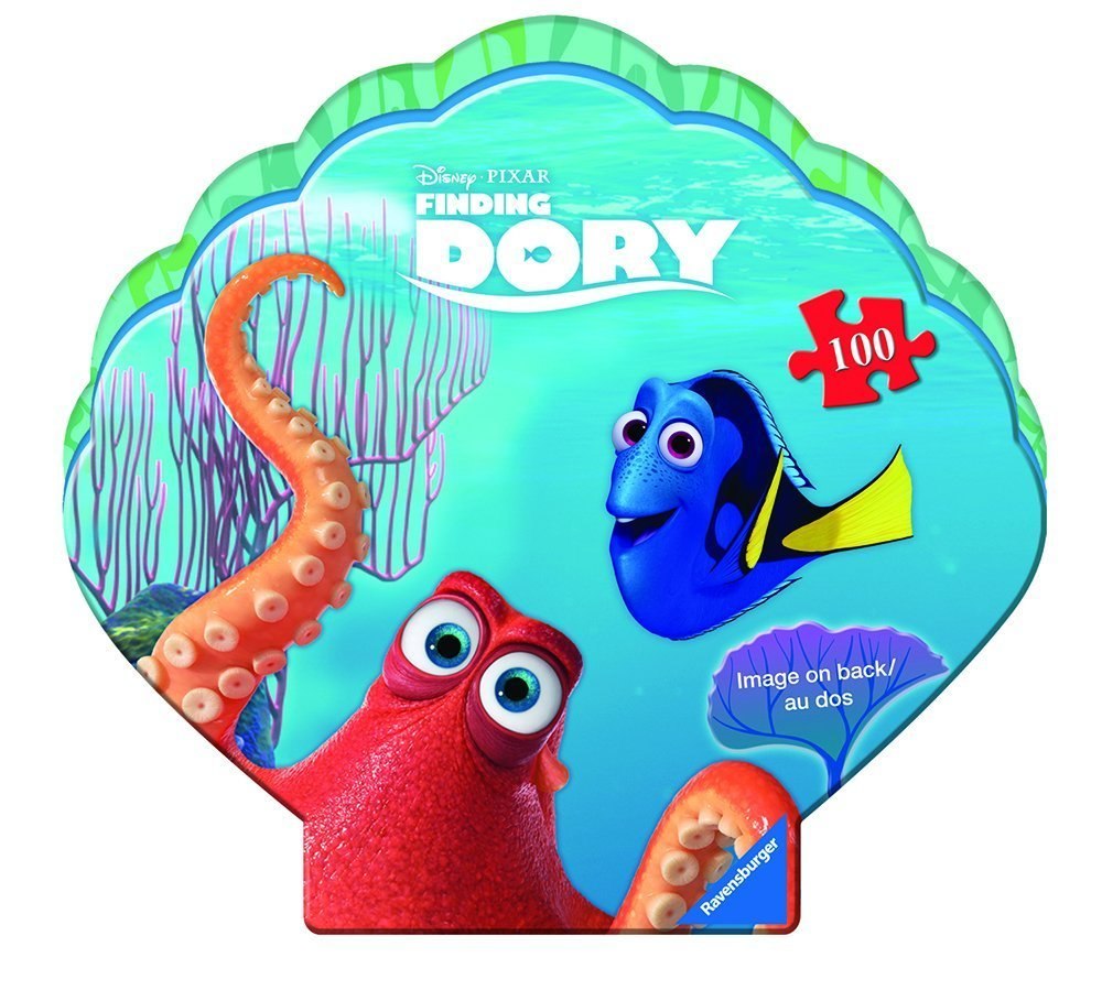 Finding Dory - 100pc Jigsaw Puzzle in Clam Shaped Box By Ravensburger - image main