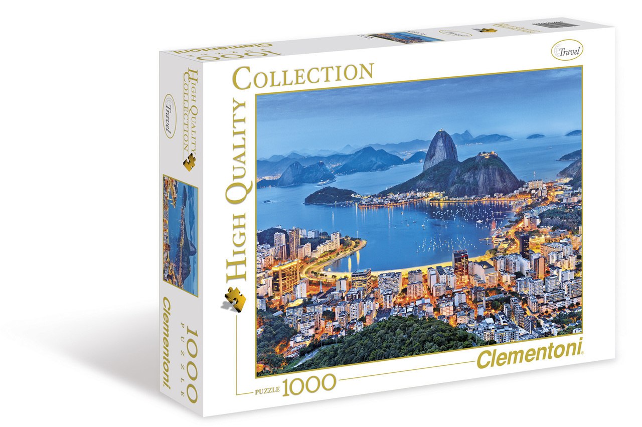 Rio de Janeiro - 1000pc Jigsaw Puzzle by Clementoni - image 1