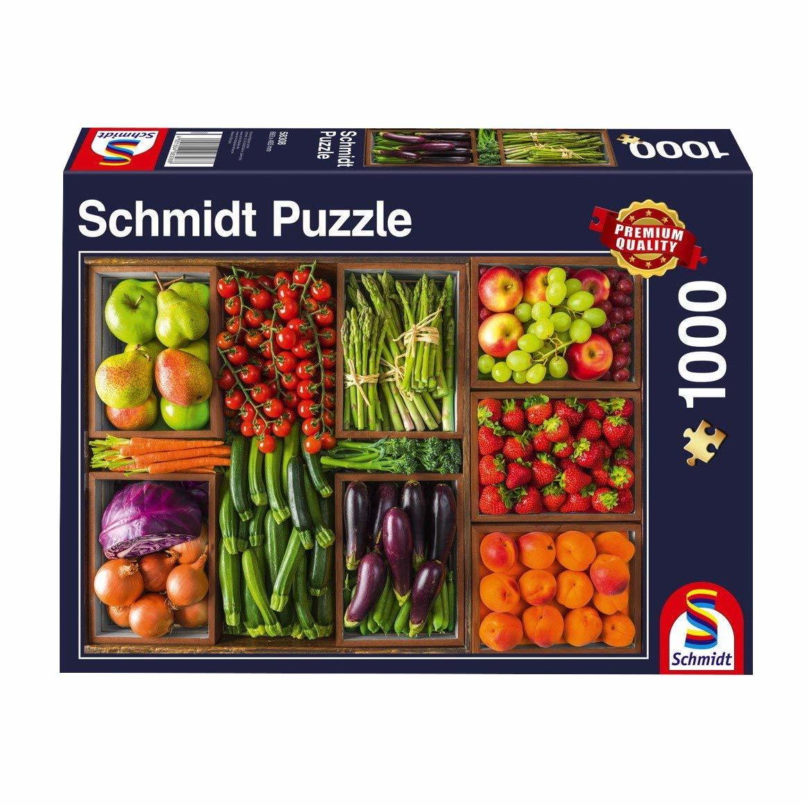 Fresh from the Market - 1000pc Jigsaw Puzzle by Schmidt  			  					NEW - image 1