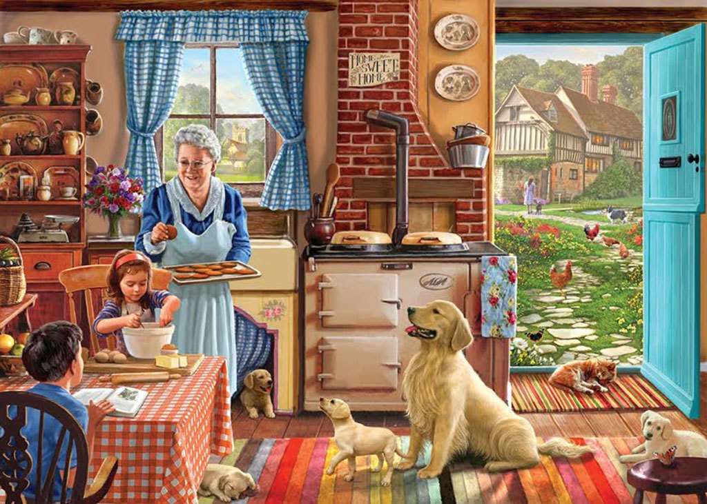 Home Sweet Home - 1000pc Jigsaw Puzzle by White Mountain