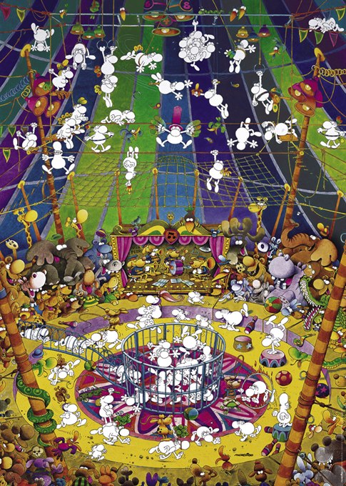 Mordillo: Crazy Circus - 1000pc Jigsaw Puzzle By Heye  			  					NEW