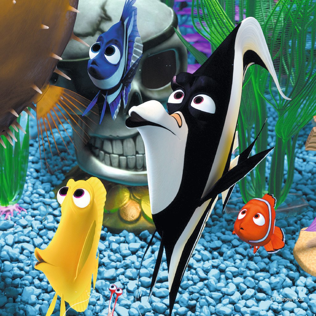 Disney-Pixar™: In the Aquarium - 3x49pc Jigsaw Puzzle by Ravensburger - image 1