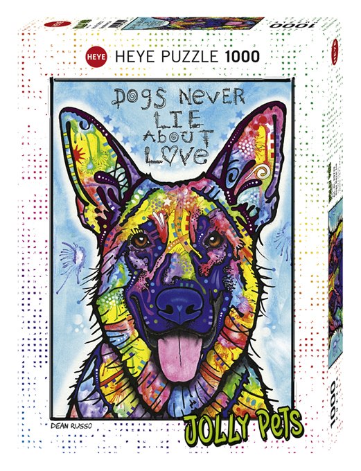 Dogs Never Lie - 1000pc Jigsaw Puzzle By Heye  			  					NEW - image 1