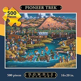 Pioneer Trek - 500pc Jigsaw Puzzle by Dowdle - image 1