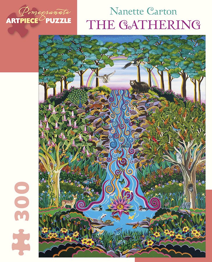 Carton: The Gathering - 300pc Jigsaw Puzzle by Pomegranate  			  					NEW - image 1