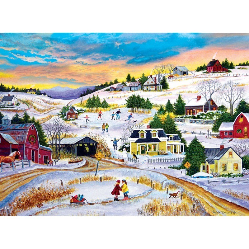 T'is the Season - 1000pc Jigsaw Puzzle by Eurographics  			  					NEW
