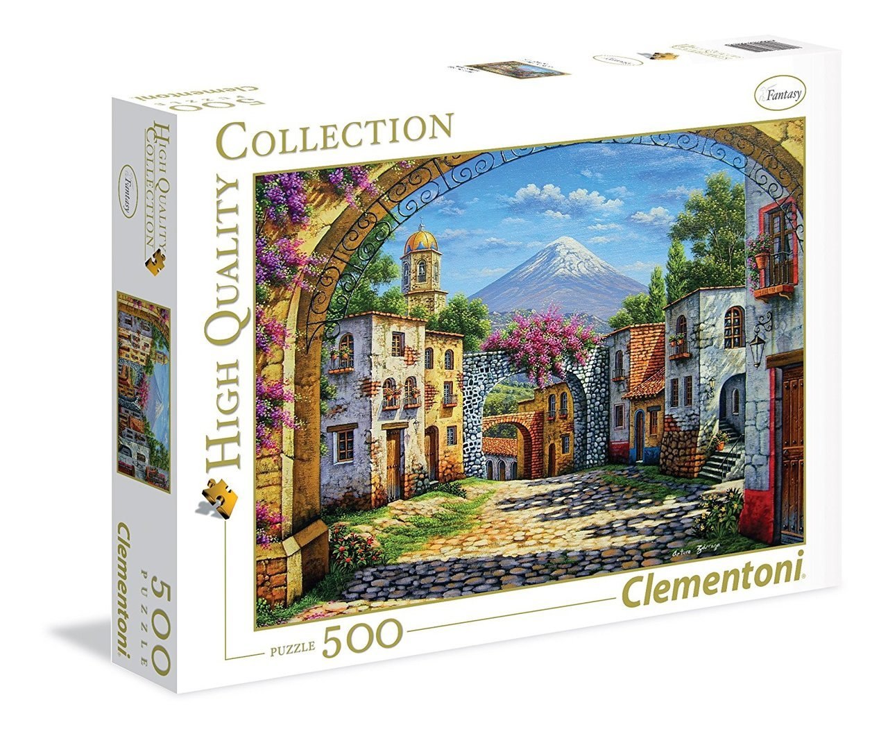 The Volcano - 500pc Jigsaw Puzzle by Clementoni - image 1