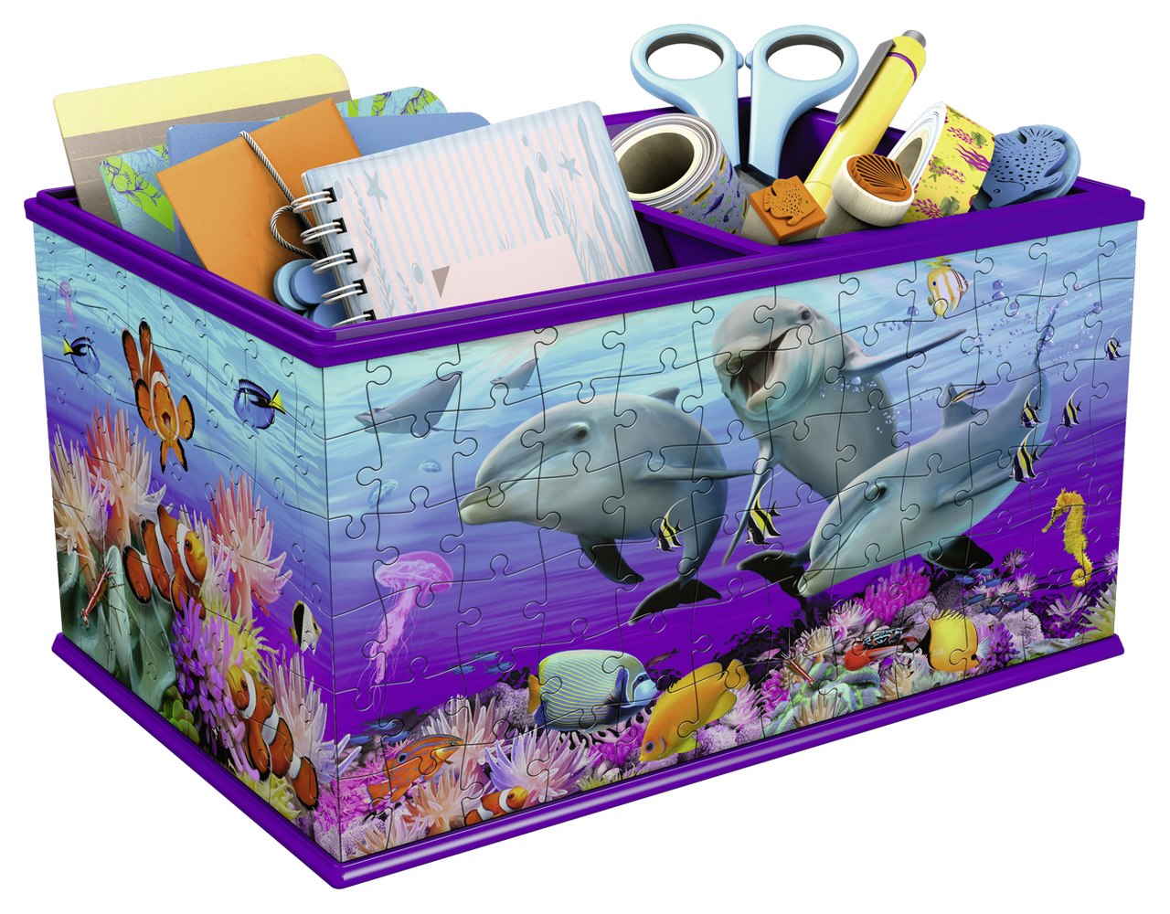 Storage Box Underwater - 216pc 3D By Ravensburger  			  					NEW - image 2