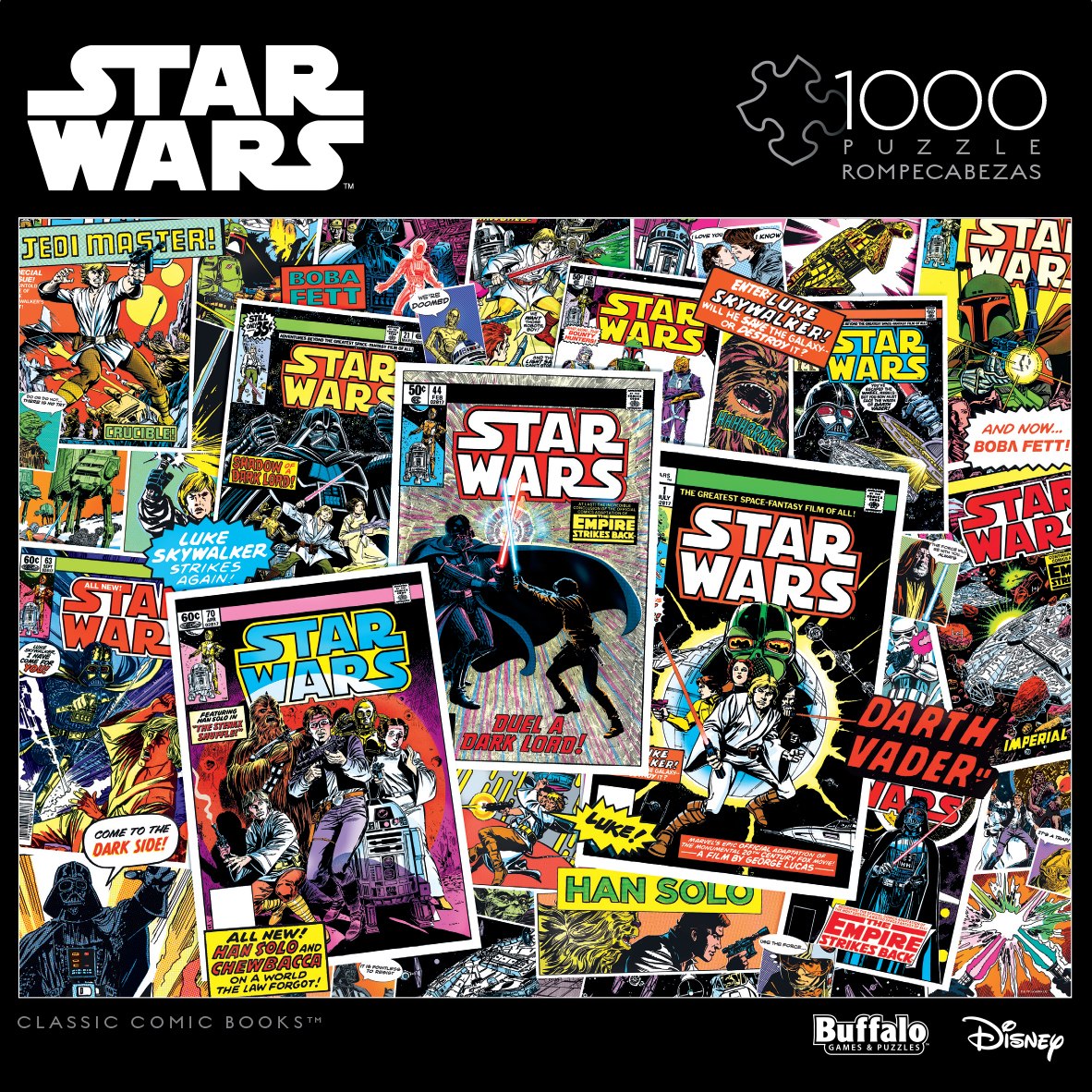 Star Wars: Classic Comic Books - 1000pc Jigsaw Puzzle By Buffalo Games - image 1