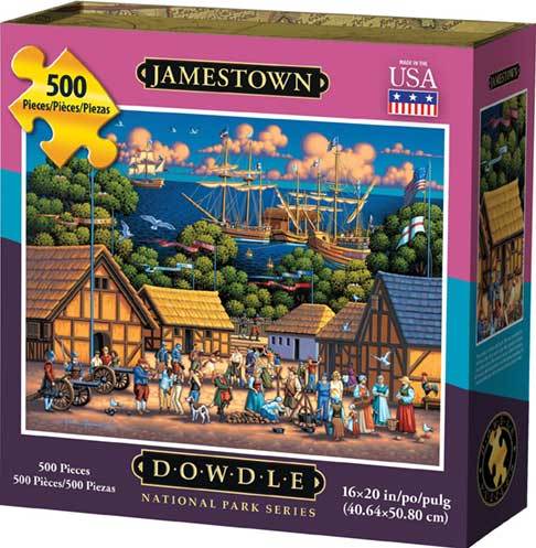 Jamestown - 500pc Jigsaw Puzzle by Dowdle  			  					NEW - image 1