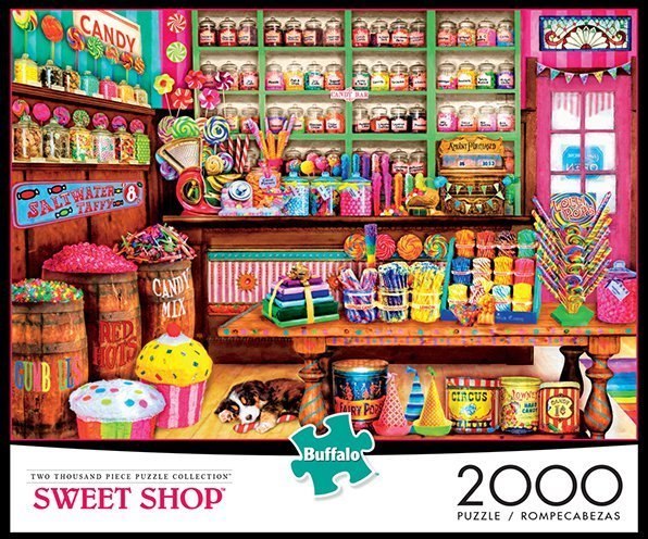 Sweet Shop - 2000pc Jigsaw Puzzle by Buffalo Games - image 1