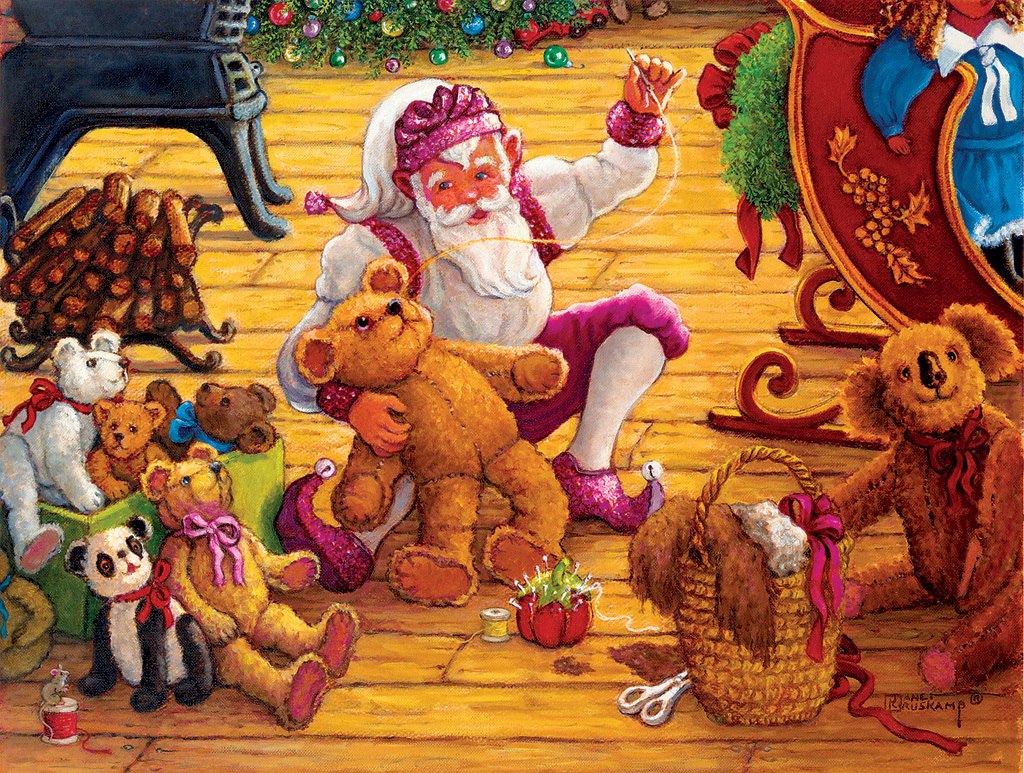 Countdown to Christmas - 1000pc Jigsaw Puzzle by Sunsout